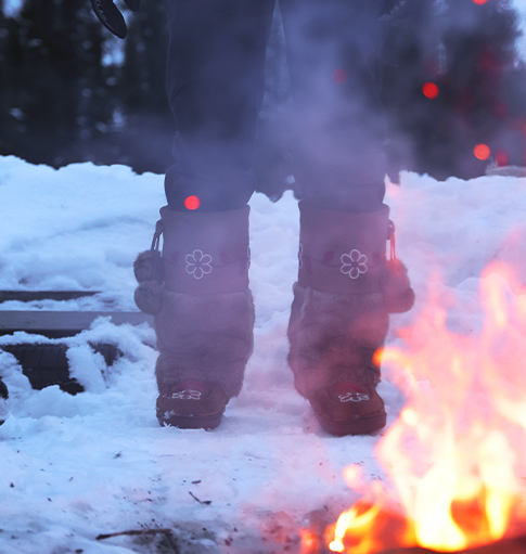 Bottes d'infirmière aventurière